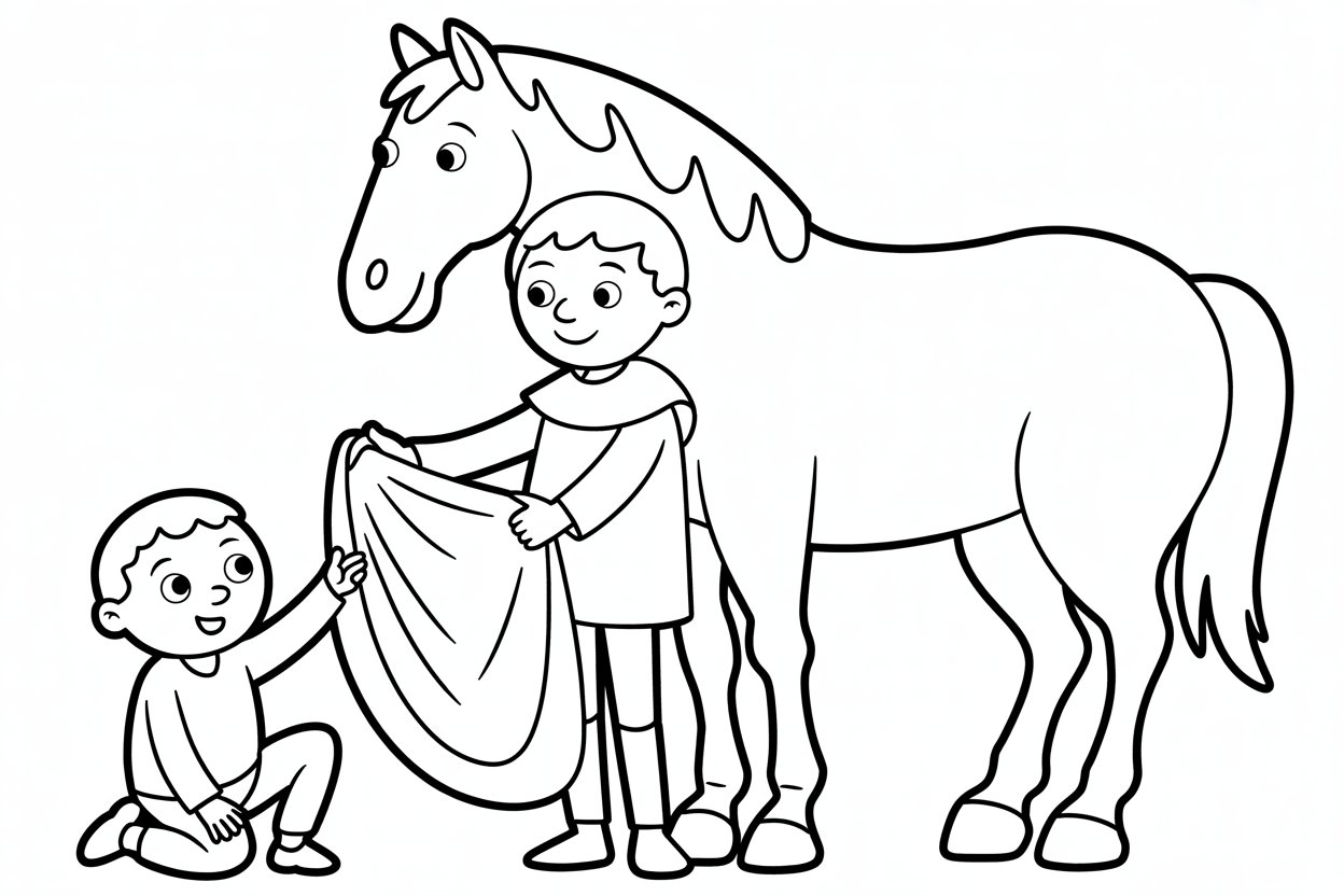 The story of Saint Martin | Martin’s Day | told in a child-friendly way 6 Kidsbibleworld Christian holidays